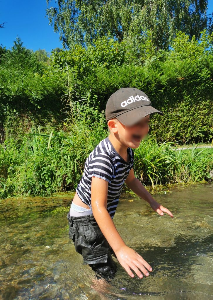 Activité extérieure dans l'eau