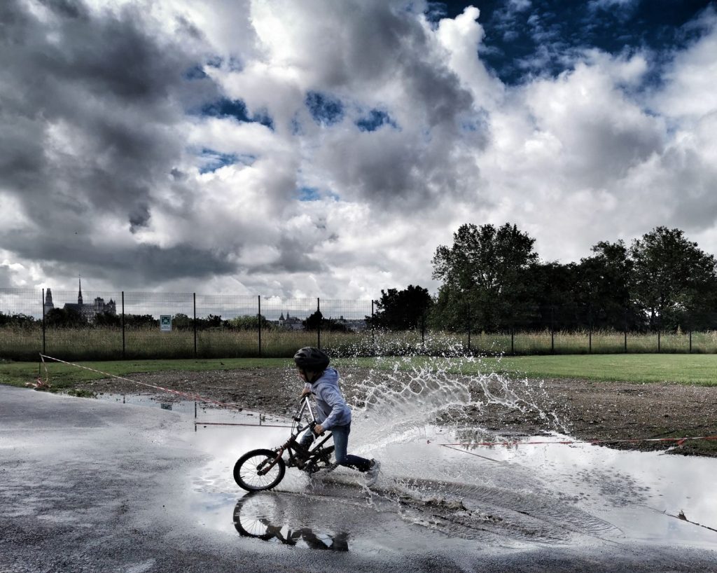 Activité extérieur à vélo